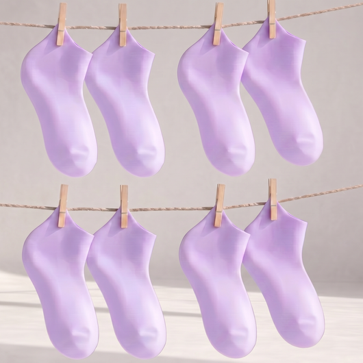 HeyFeet Silks - Silver Ionized Skincare Socks