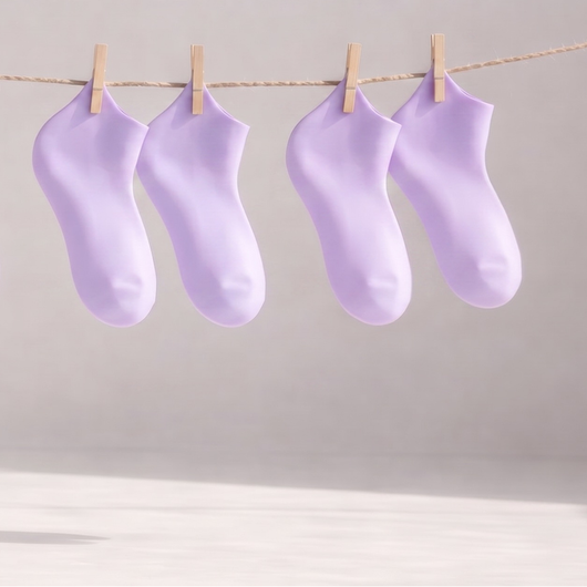 HeyFeet Silks - Silver Ionized Skincare Socks